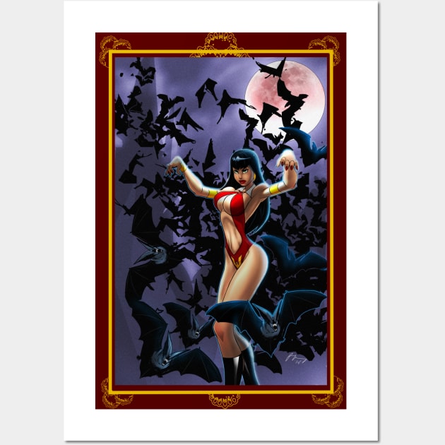 Vampirella Wall Art by Chinoutu007